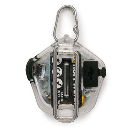 Ruffwear Beacon Safety Light for Dogs, Clear Lake