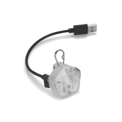 Ruffwear Beacon Safety Light for Dogs, Clear Lake